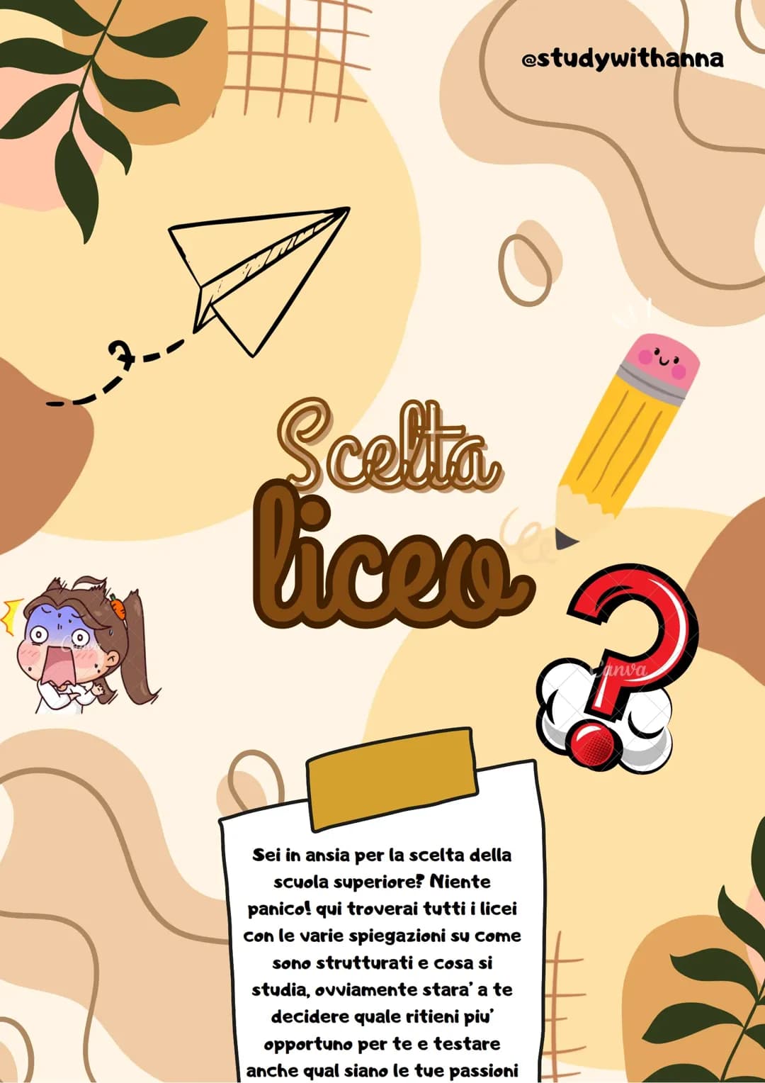 Aiuto scelta per il liceo dopo le scuole medie