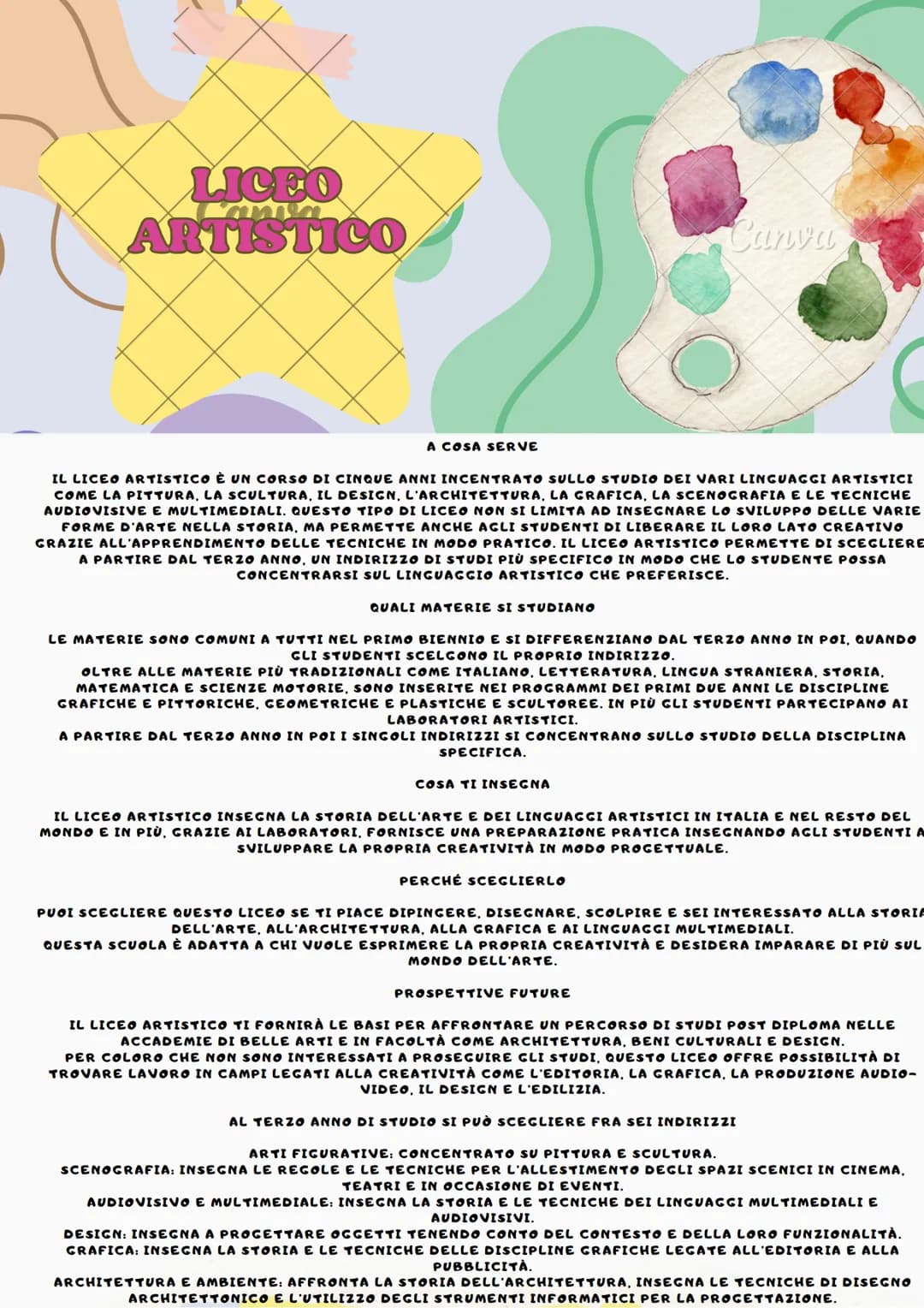 estudywithanna
Scelta
liceu
Sei in ansia per la scelta della
scuola superiore? Niente
panico! qui troverai tutti i licei
con le varie spiega