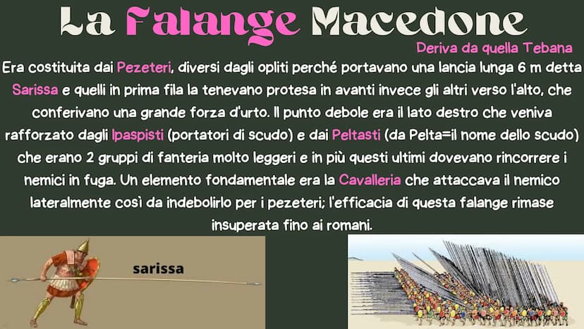 La Macedonia
da filippo Il a Alessandro
Magno La Monarchia
S'instaurò la monarchia militare ereditaria della famiglia degli Argeadi. Il sovr