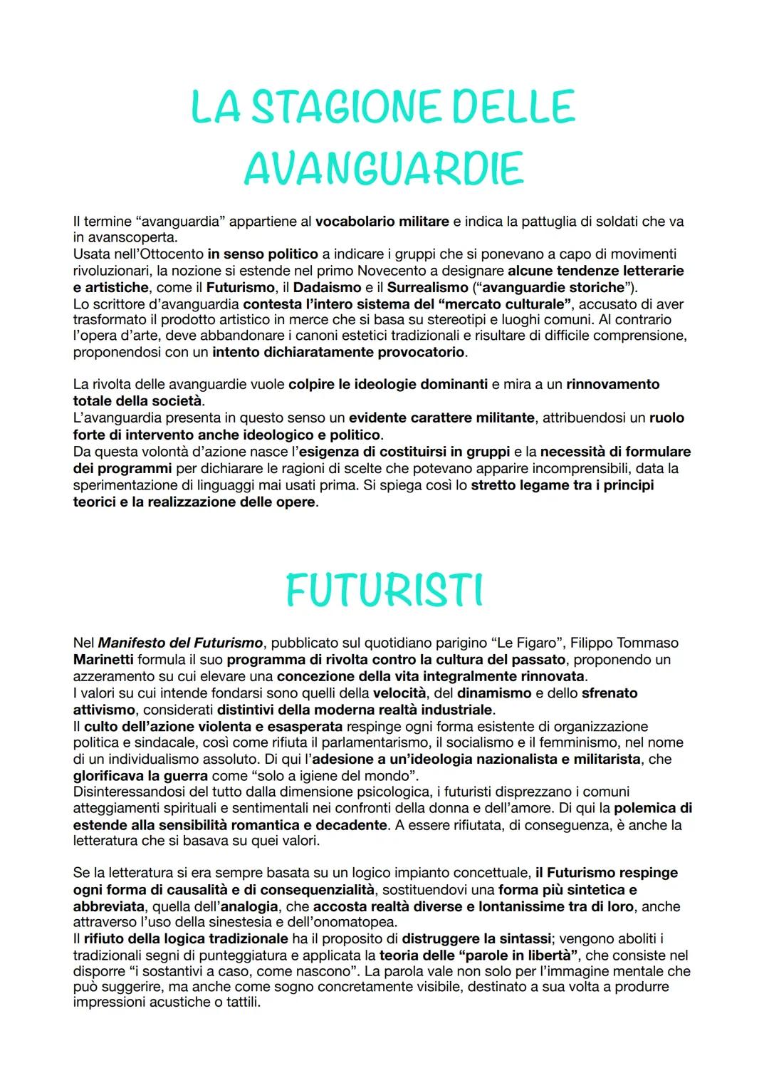 IL PRIMO NOVECENTO
La situazione storica e sociale in Italia
Nei primi anni del Novecento il Nord d'Italia si avvia ad un lento processo di 