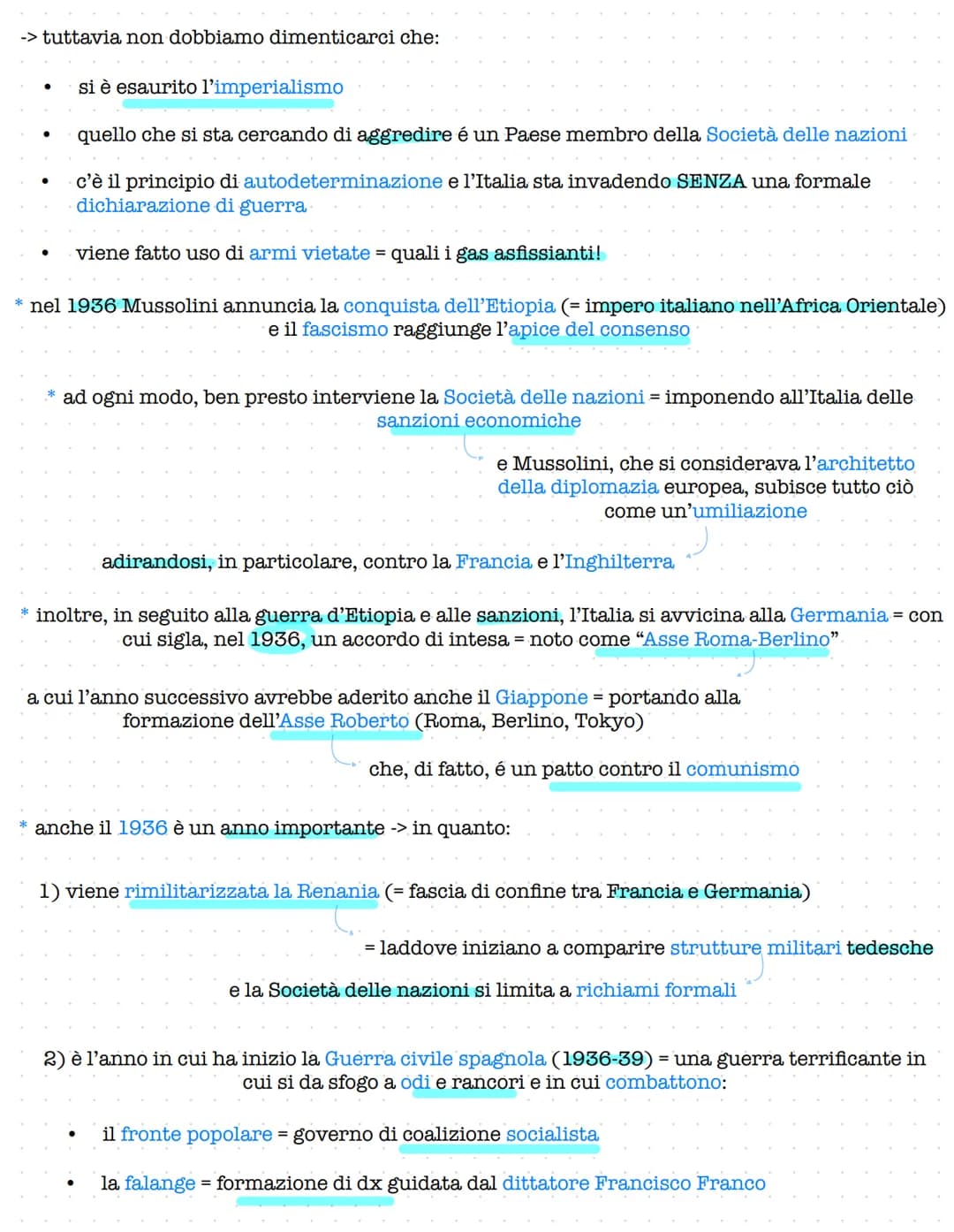 II GUERRA MONDIALE
* prima di descrivere le dinamiche del conflitto occorre far focus su una serie di avvenimenti
che:
hanno portato l'Europ