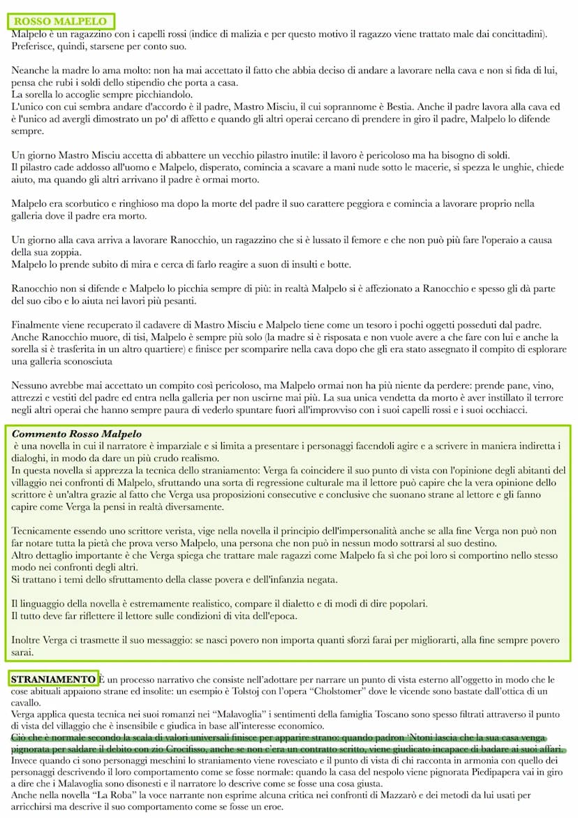 Verismo
DIFFUSIONE DEL MODELLO NATURALISTA
Vediamo non è altro che il nome che tale movimento prende in Italia, con anche ideali che si adat