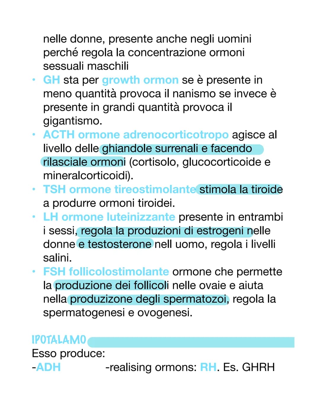 SISTEMA ENDOCRINO E ORMONI
ORMONI
Essi sono molecole e possono avere varie origini.
Essi sono dei messaggeri chimici, vanno nel
sangue o nel