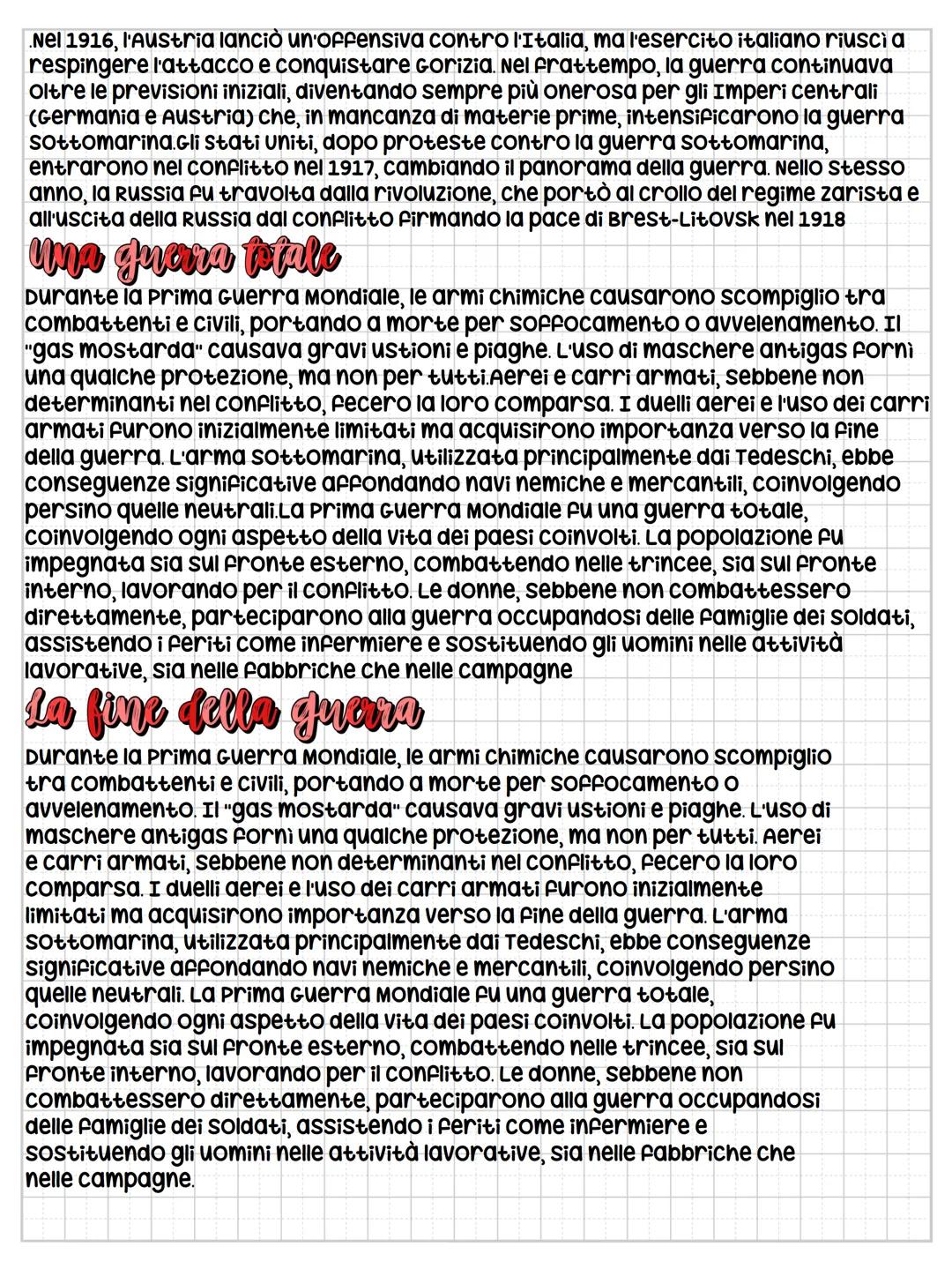 # La prima genara mondiale

## Le cause della guerra

La prima Guerra mondiale è stata innescata da diverse cause: tensioni politiche
dovute