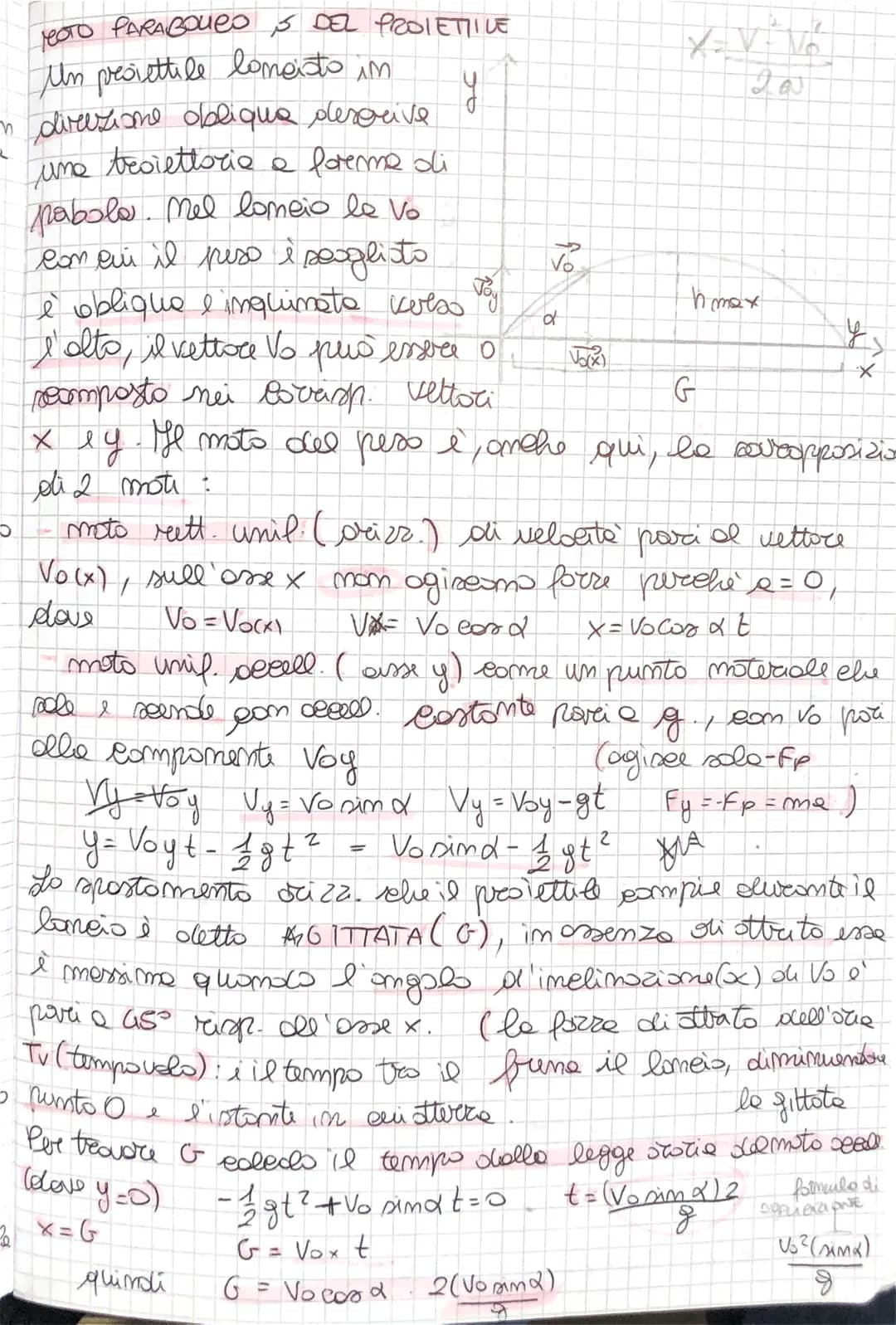 
<p>Il moto del proiettile può essere descritto come un moto parabolico, in cui la traiettoria segue una curva libera. Questo movimento comb