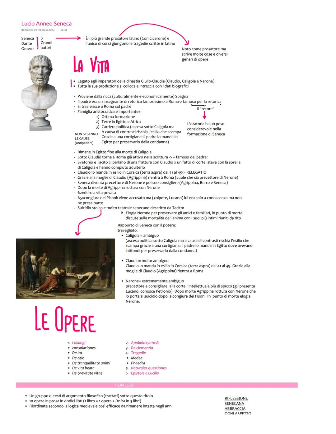 Lucio Anneo Seneca
domenica 19 febbraio 2023 16:31
Seneca 13
Dante Grandi
Omero autori

È il più grande prosatore latino (Con Cicerone) e
l'