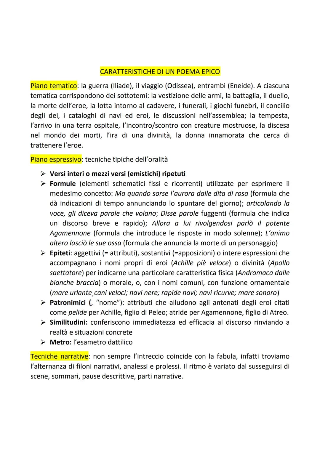 
<p>Nel IV secolo a.C., Aristotele, definito uno dei più grandi filosofi della storia, ha delineato la poetica dell'epica. Egli ha affermato