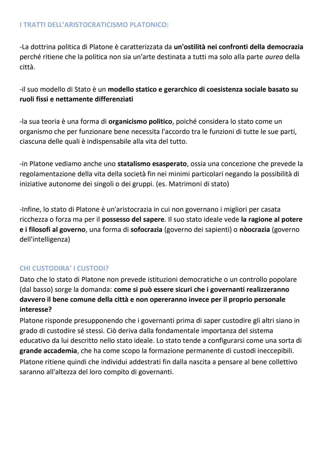 LA TEORIA DELLE IDEE:
Platone da molta importanza al metodo socratico delle definizioni, interpretandolo come il
primo passo verso un sapere