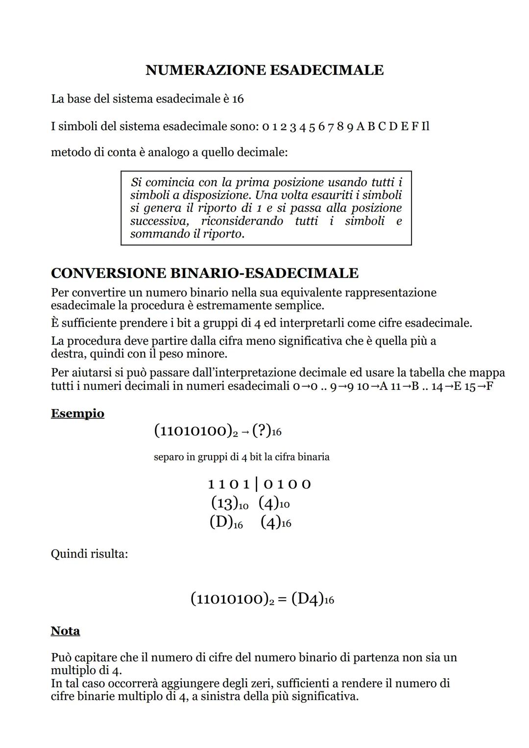 SISTEMI DI NUMERAZIONE
821
IL SISTEMA DECIMALE
La base del sistema decimale è 10
I simboli del sistema decimale sono: 0 1 2 3456789
Il siste