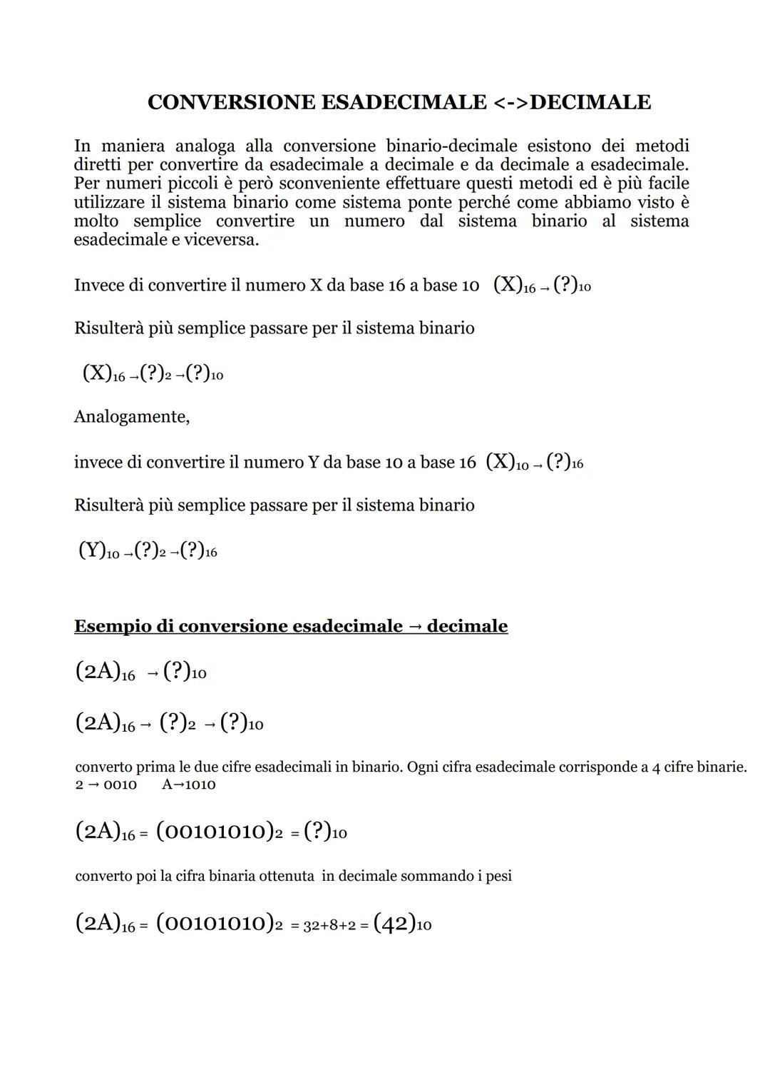 SISTEMI DI NUMERAZIONE
821
IL SISTEMA DECIMALE
La base del sistema decimale è 10
I simboli del sistema decimale sono: 0 1 2 3456789
Il siste