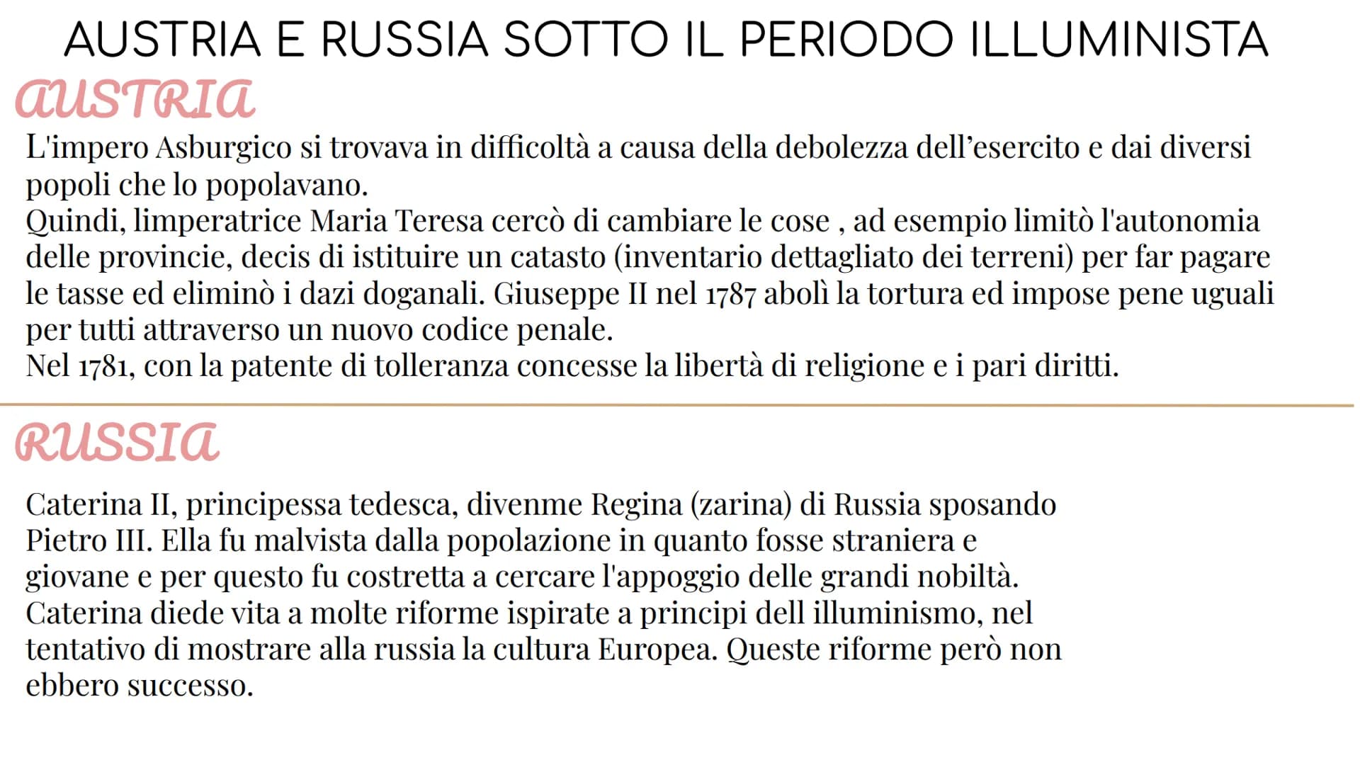 ILLUMINISMO
1750 Inghilterra, Francia ed Europa La storia dell'illuminismo
1751
Viene pubblicata la
prima Enciclopedia
che raccoglie tutti i