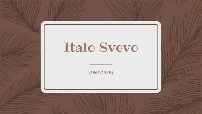 Know Italo Svevo thumbnail