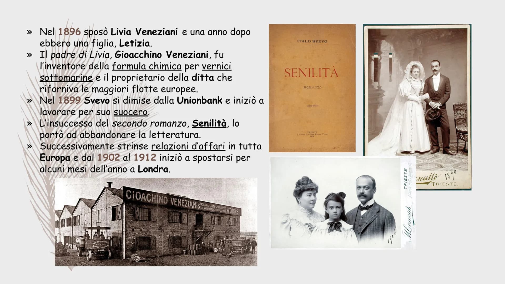 Italo Svevo
(1861/1928) Casa natale di Svevo
ACCIAIO ROSSE
DOMENATALI
IL 19 DICEMBRE
ETTORE SCHMIT
CHE COL NOME DI
ITALO SVEVO
SCRITTORE E R