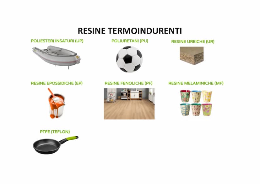 
<p>Le resine sintetiche sono materiali artificiali ottenuti attraverso processi chimici a partire da idrocarburi quali il petrolio e il car