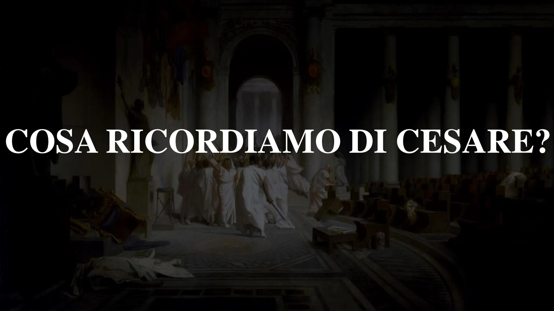 
<h2 id="introduzione">Introduzione</h2>
<p>Caivs Ivlius Caesar, noto come Giulio Cesare, è stato un personaggio di grande rilievo nella sto