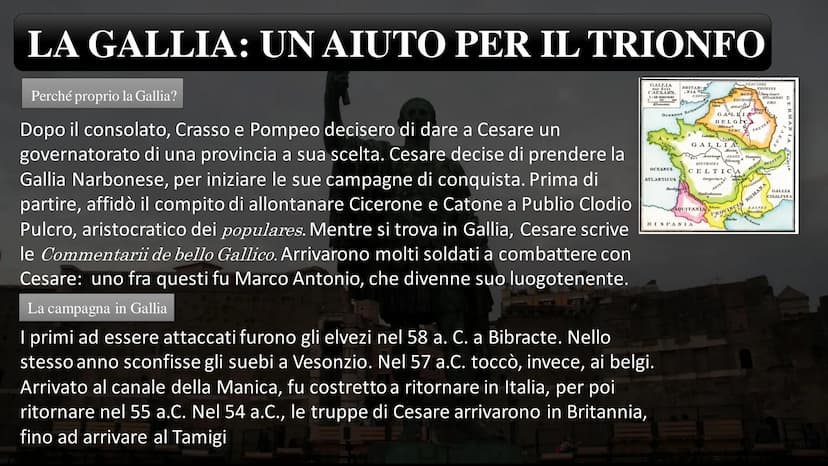 
<h2 id="introduzione">Introduzione</h2>
<p>Caivs Ivlius Caesar, noto come Giulio Cesare, è stato un personaggio di grande rilievo nella sto