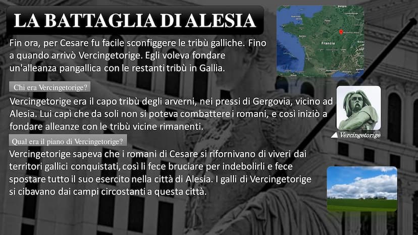 
<h2 id="introduzione">Introduzione</h2>
<p>Caivs Ivlius Caesar, noto come Giulio Cesare, è stato un personaggio di grande rilievo nella sto