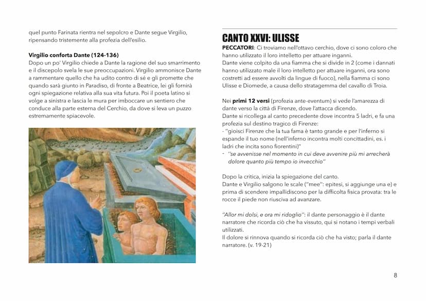 LA DIVINA COMMEDIA
CANTO I
• lonza= lussuria
• leone superbia
• lupa= cupidigia (scheletrica, così avara che vuole tutto per se)
appunti:
ca