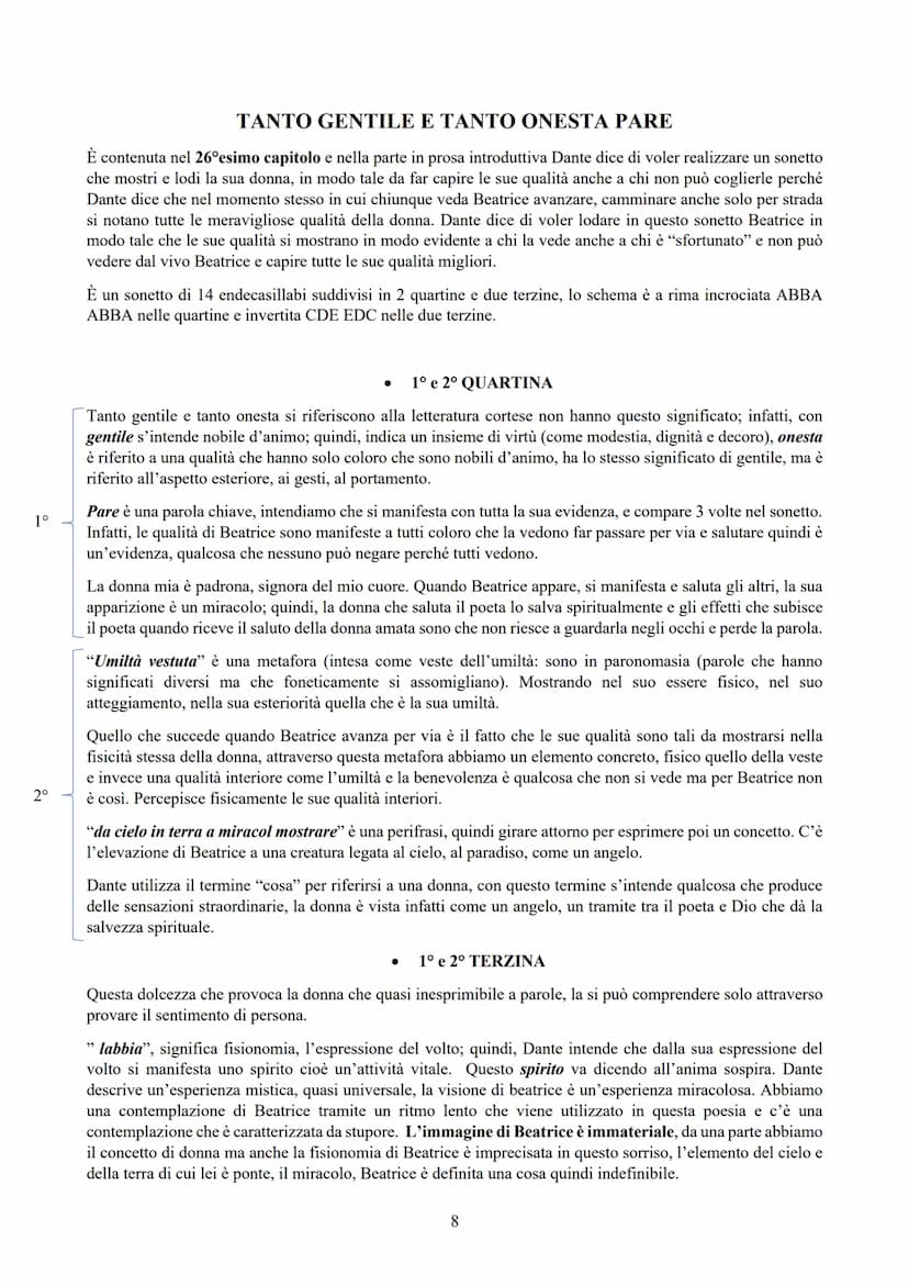 le origini e la
formazione
influenze
Vita Nuova, Beatrice e
sperimentalismo
le cariche
pubbliche
una decisione
sofferta
DANTE
È considerato 