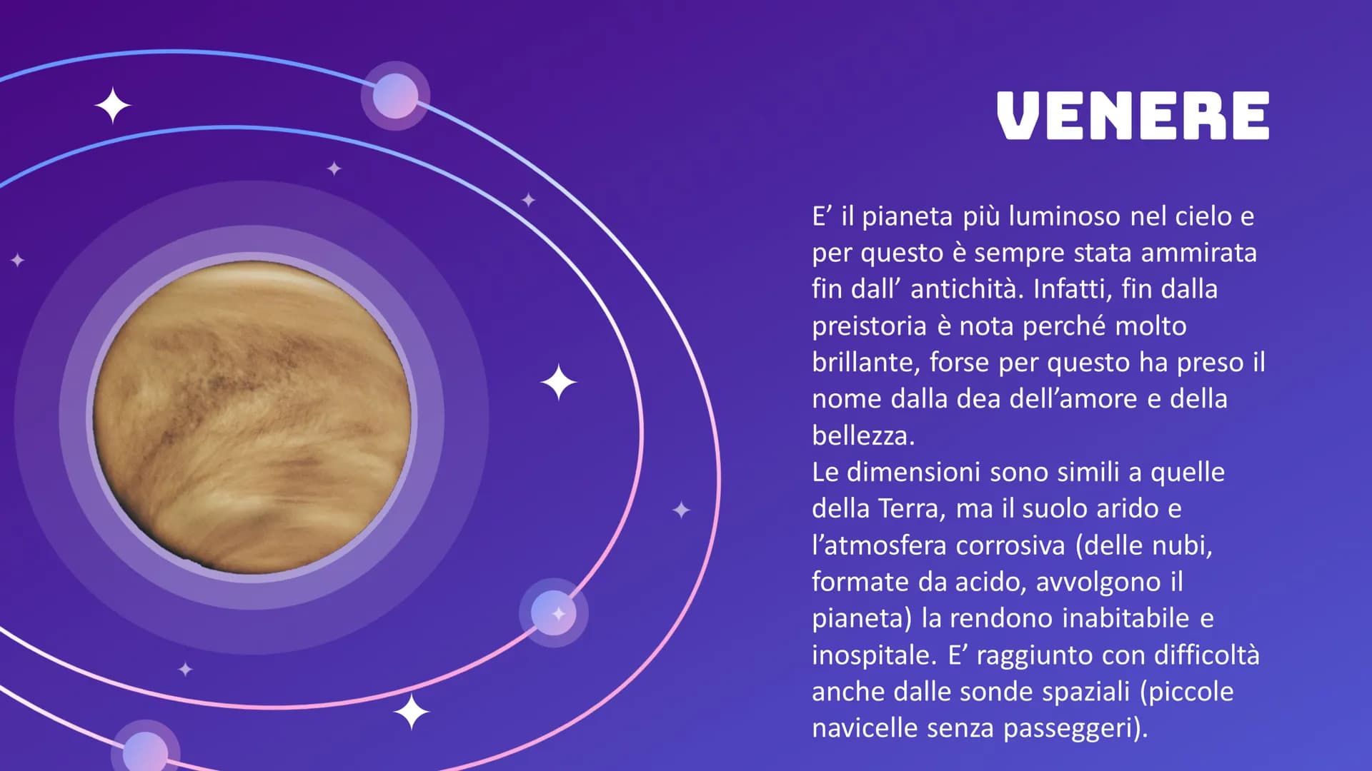 IL SISTEMA SOLARE CHE COS'È?
Il sistema solare è un insieme di pianeti
che orbitano attorno a una stella
principale: IL SOLE.
Si è formato 4