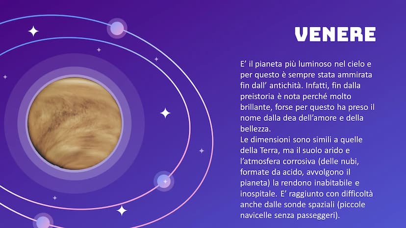 IL SISTEMA SOLARE CHE COS'È?
Il sistema solare è un insieme di pianeti
che orbitano attorno a una stella
principale: IL SOLE.
Si è formato 4