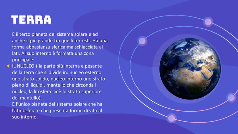 IL SISTEMA SOLARE CHE COS'È?
Il sistema solare è un insieme di pianeti
che orbitano attorno a una stella
principale: IL SOLE.
Si è formato 4