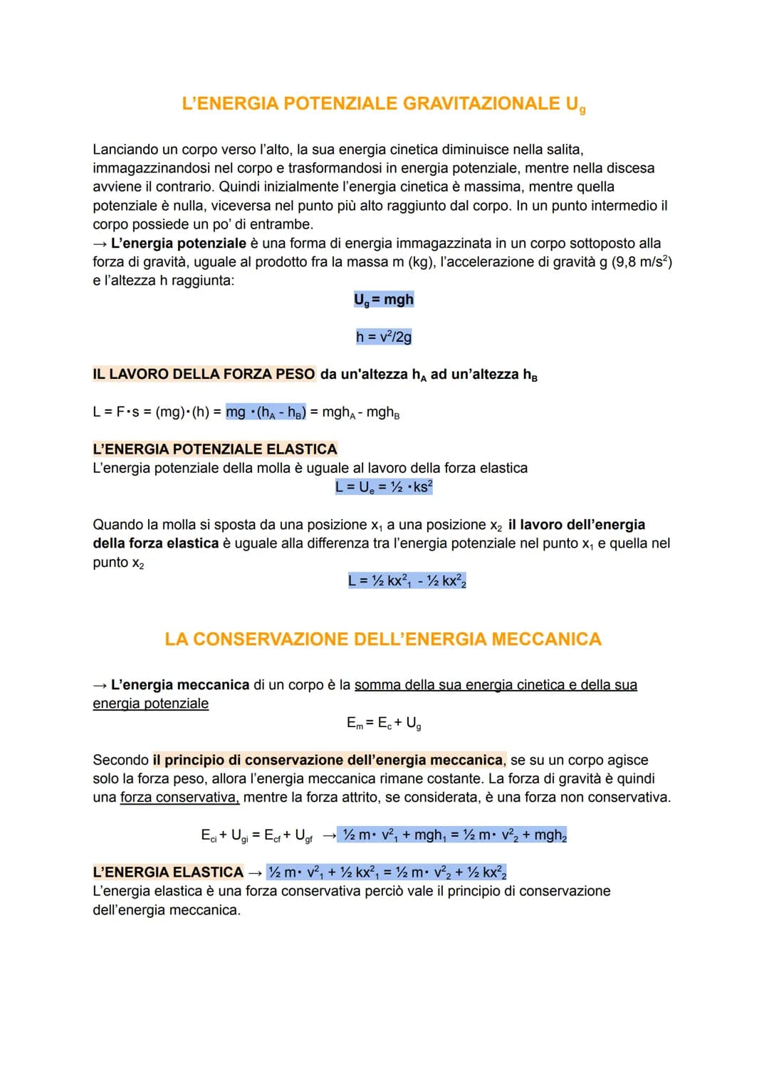 IL LAVORO
IL LAVORO DI UNA FORZA COSTANTE
Il lavoro L (J) è il prodotto della forza F (N) per lo spostamento s (m).
Quando forza e spostamen