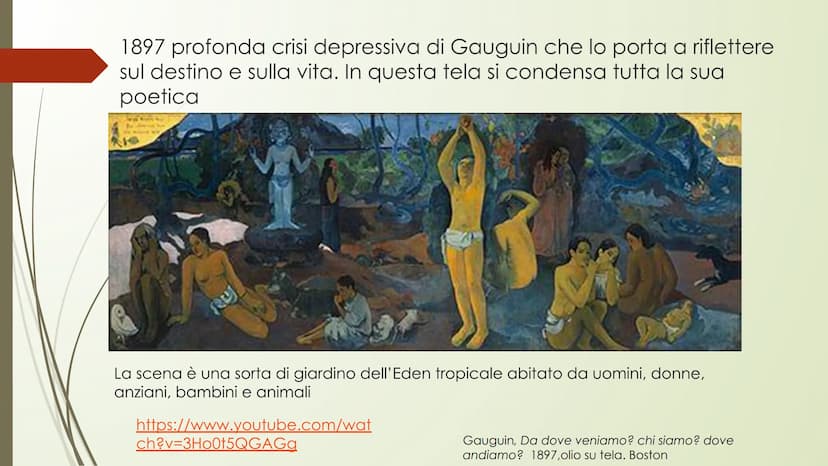 Paul Gauguin
Parigi 1848- Polinesia 1903
Gauguin dopo la nascita a Parigi trascorre l'infanzia in Perù.
Tornato in Francia, si stabilisce nu