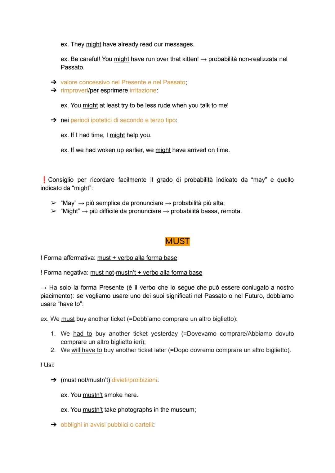 I VERBI MODALI
I verbi modali sono dei verbi ausiliari che anticipano il verbo principale della frase e ne
modificano il significato.
Pur es