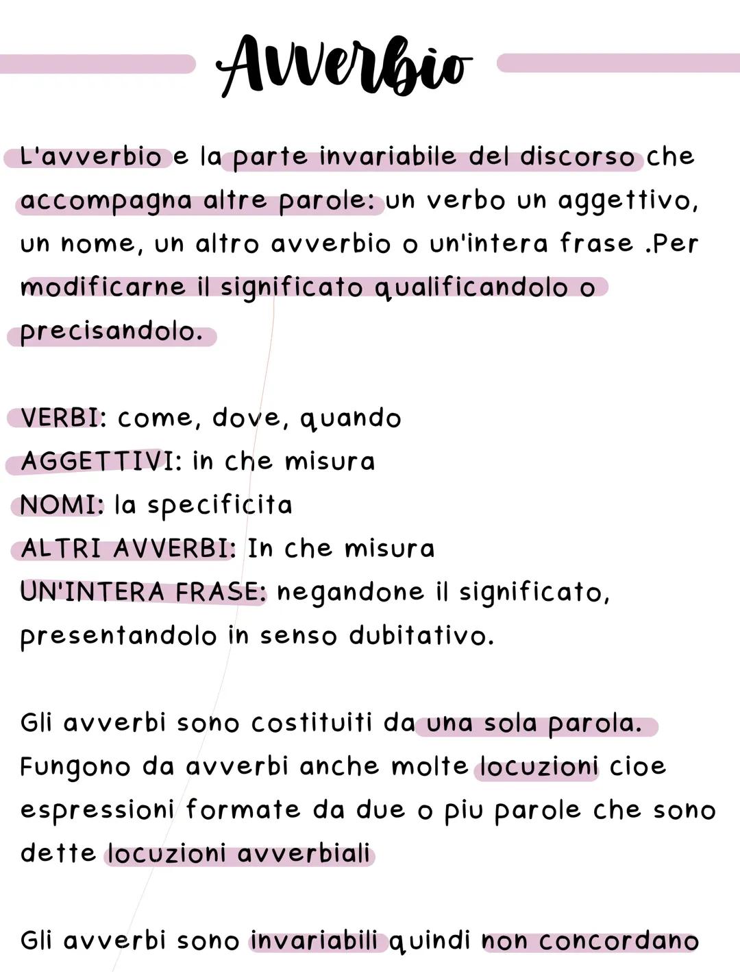 Avverbio
