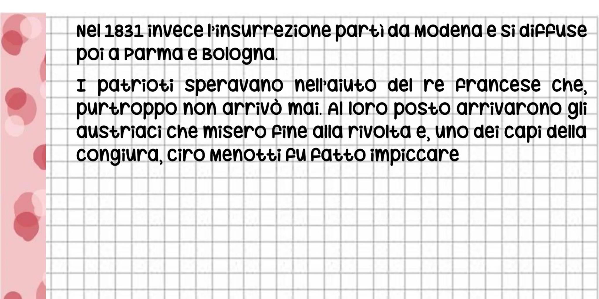 Impli rivoluzionari
i moti del 1820-21
gli spagnoli si erano già dati una costituzione, ma, nel
gennaio del 1820 i militari nel porto di cad