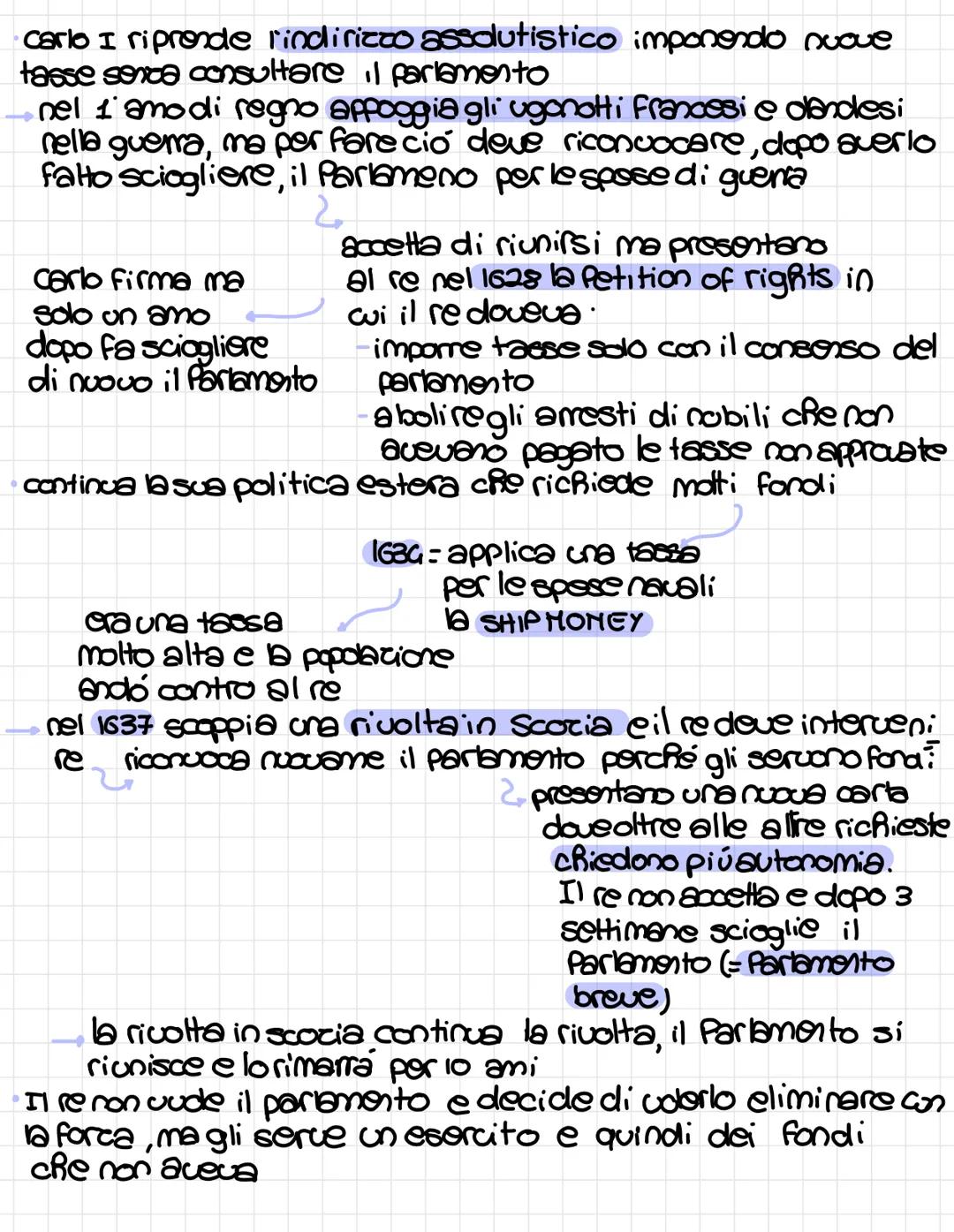 PARLAMENTARISMO INGLESE (monarchia costitucionale)
si estingue la monarchia Tudor con la morte di Elizabeth I
e sale al trono Giacomo I stua