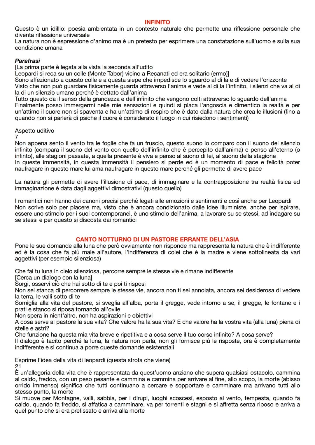 Leopardi
Nasce nel 1798 e muore nel 1837 e viene inserito nella corrente del romanticismo
Nasce a Recanati che fa parte dello stato pontific