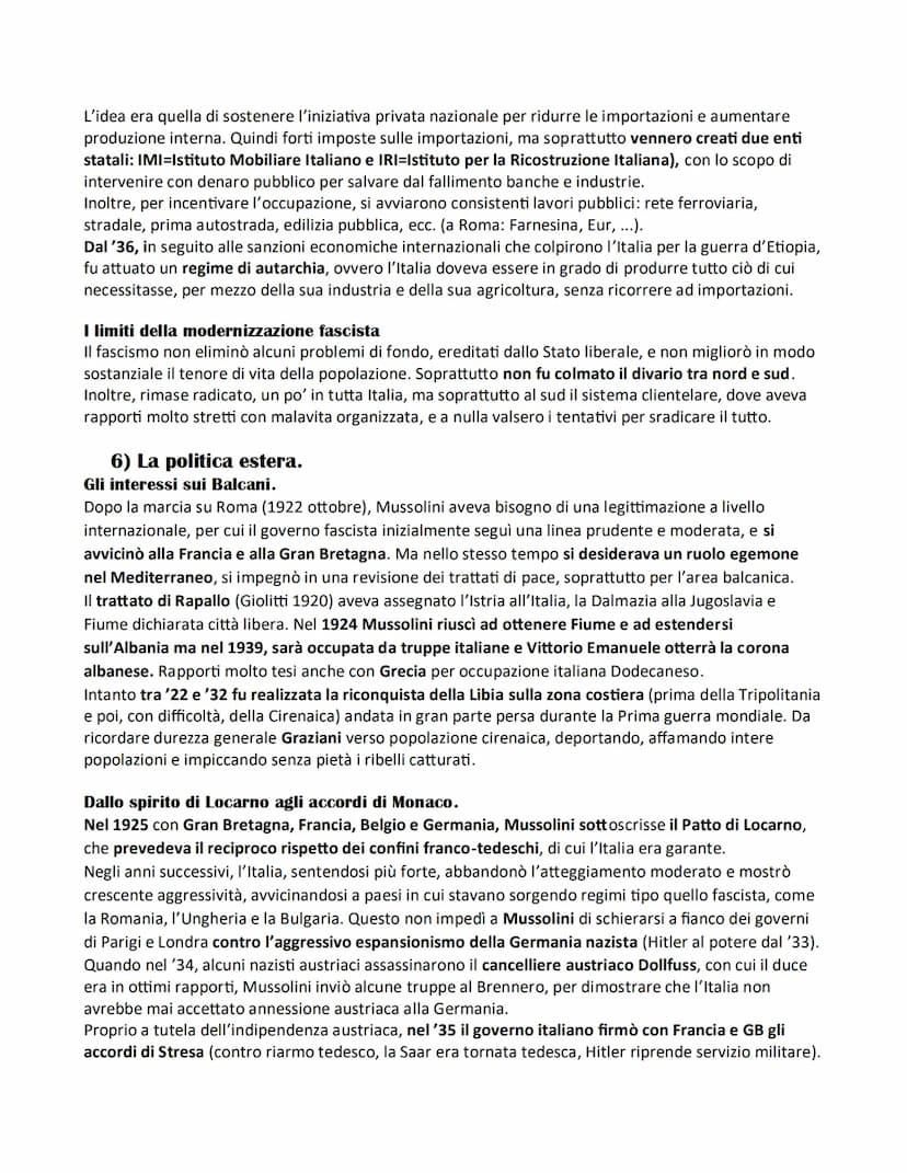 L'ITALIA FASCISTA
1) La transizione dallo Stato liberale allo Stato fascista.
Una fase transitoria.
Abbiamo detto che quando Mussolini fu pr
