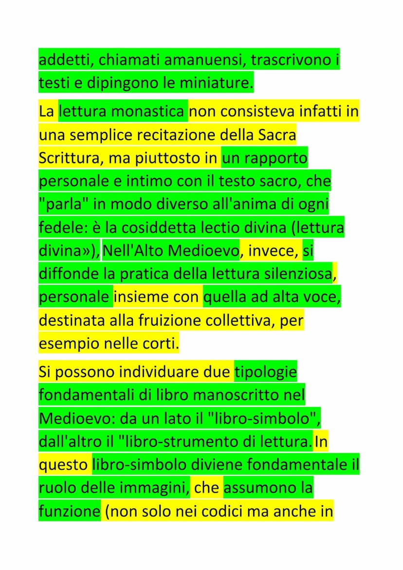 ALTO E BASSO MEDIOEVO
L'eta medievale si protrae per circa mille
anni.è un'epoca fortemente diversificata al
suo interno a seconda dei perio