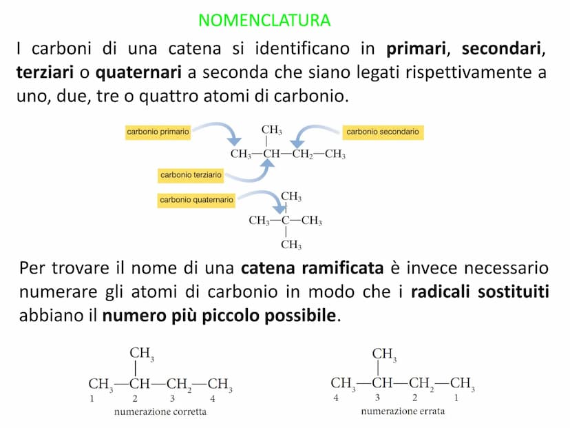 CHIMICA ORGANICA IDROCARBURI
Gli idrocarburi sono composti binari formati soltanto da atomi di
carbonio e idrogeno.
Gli idrocarburi, come de