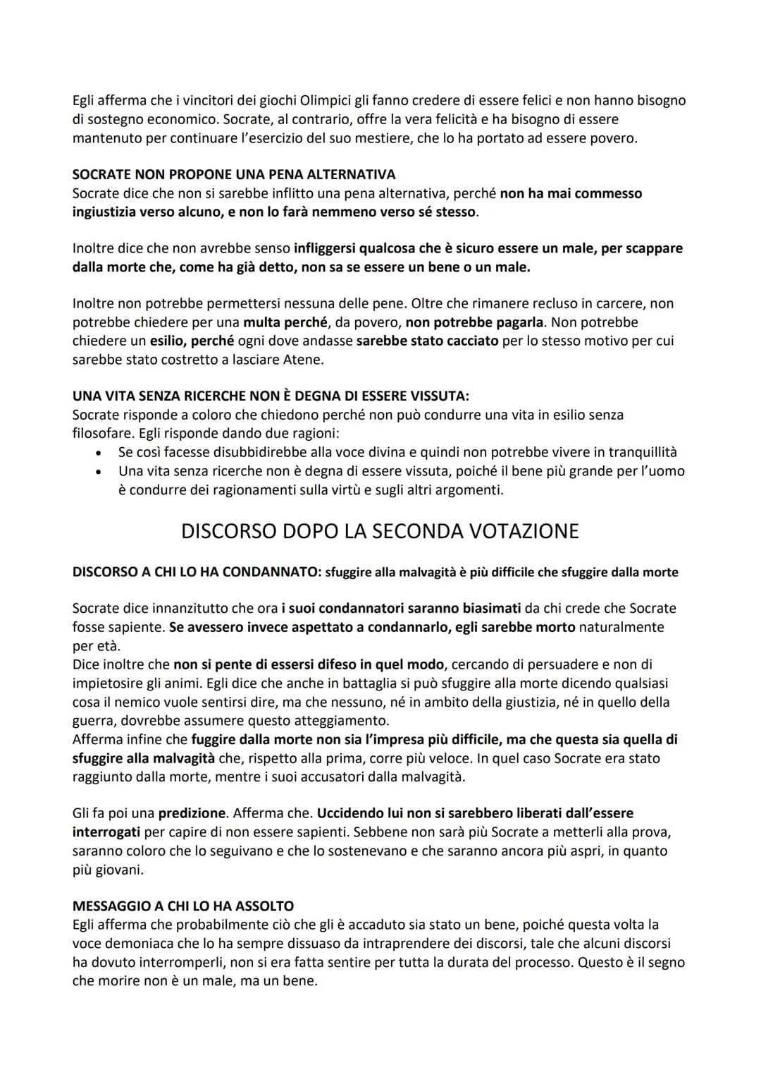 APOLOGIA DI SOCRATE
L'Apologia di Socrate è un'opera scritta da Platone, che narra della difesa di Socrate durante il
processo che lo si con