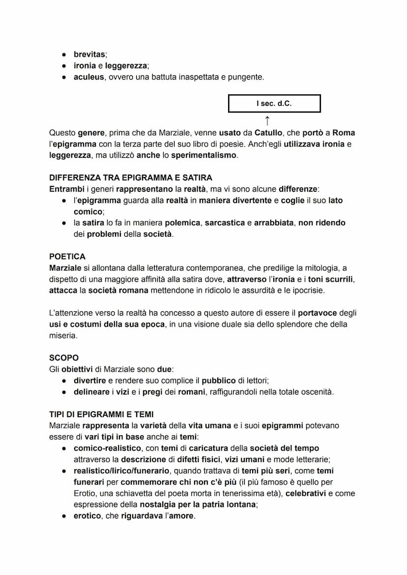 MARZIALE
VITA
I-II sec. d.C.
↑
● Marco Valerio Marziale è nato a Bilbilis, in Spagna, tra il 38 e il 40 d.C. tra
l'impero di Caligola e Trai