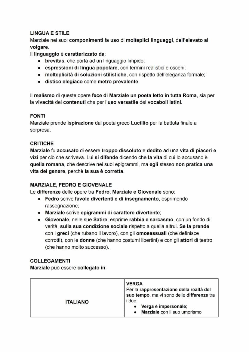 MARZIALE
VITA
I-II sec. d.C.
↑
● Marco Valerio Marziale è nato a Bilbilis, in Spagna, tra il 38 e il 40 d.C. tra
l'impero di Caligola e Trai