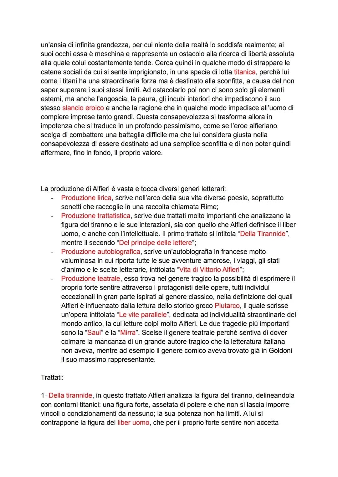 VITTORIO ALFIERI
Vittorio Alfieri fu un autore dalla personalità piuttosto eccentrica, particolare, che
nasce ad Asti nel 1749, in quello ch