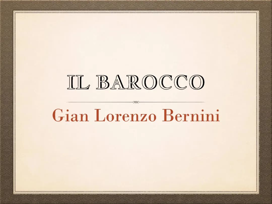 Scopri Gian Lorenzo Bernini: Vita, Opere e Miti