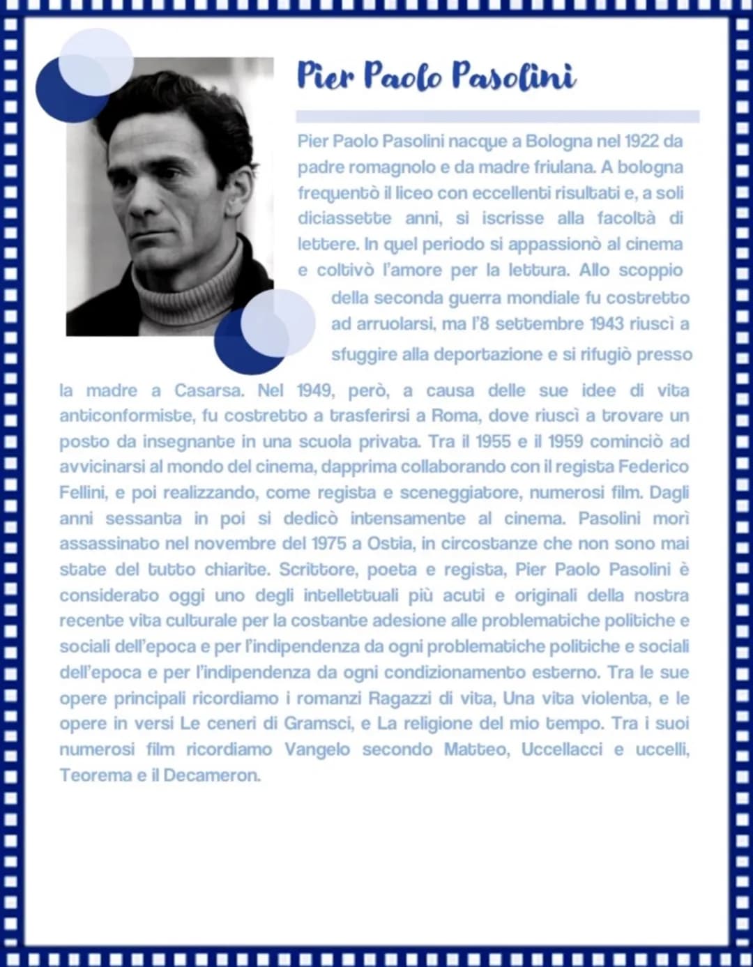 H cinema Introduzione
PERCHÉ HO DECISO DI SVOLGERE LA MIA TESINA SUL CINEMA?
Ho deciso di svolgere la mia tesina sul cinema. Sin da quando e