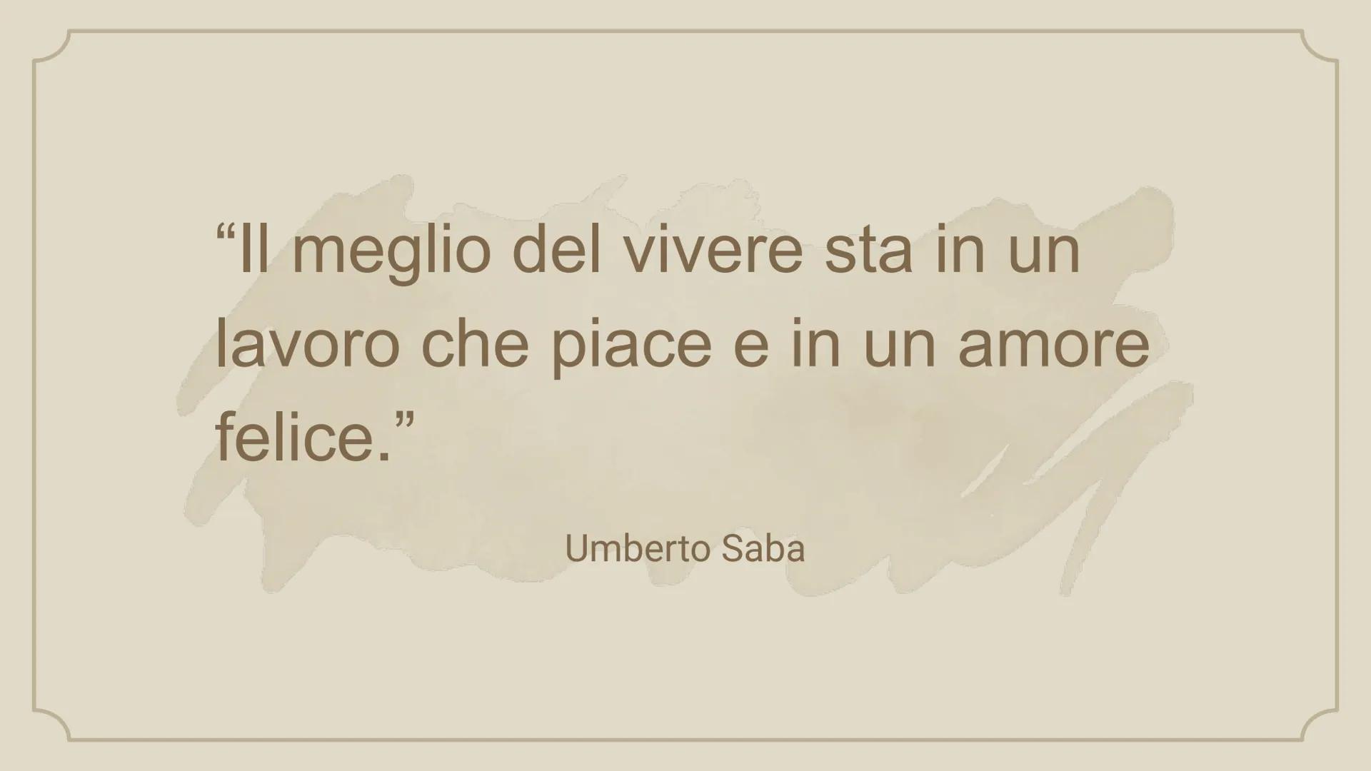 +
+
Letteratura:
vita, opere e
pensiero Autori
01. Giuseppe Ungaretti
02. Eugenio Montale
03. Umberto Saba
04. Salvatore Quasimodo 01
Giusep