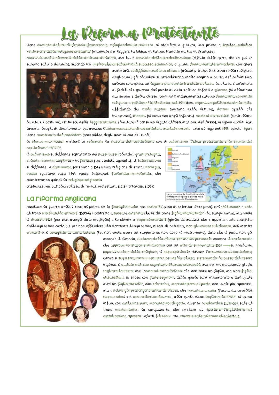 
<h2 id="lariformaprotestanteriassunto">La Riforma Protestante: Riassunto</h2>
<p>A seguito della cattività avignonese, la chiesa era ricca 
