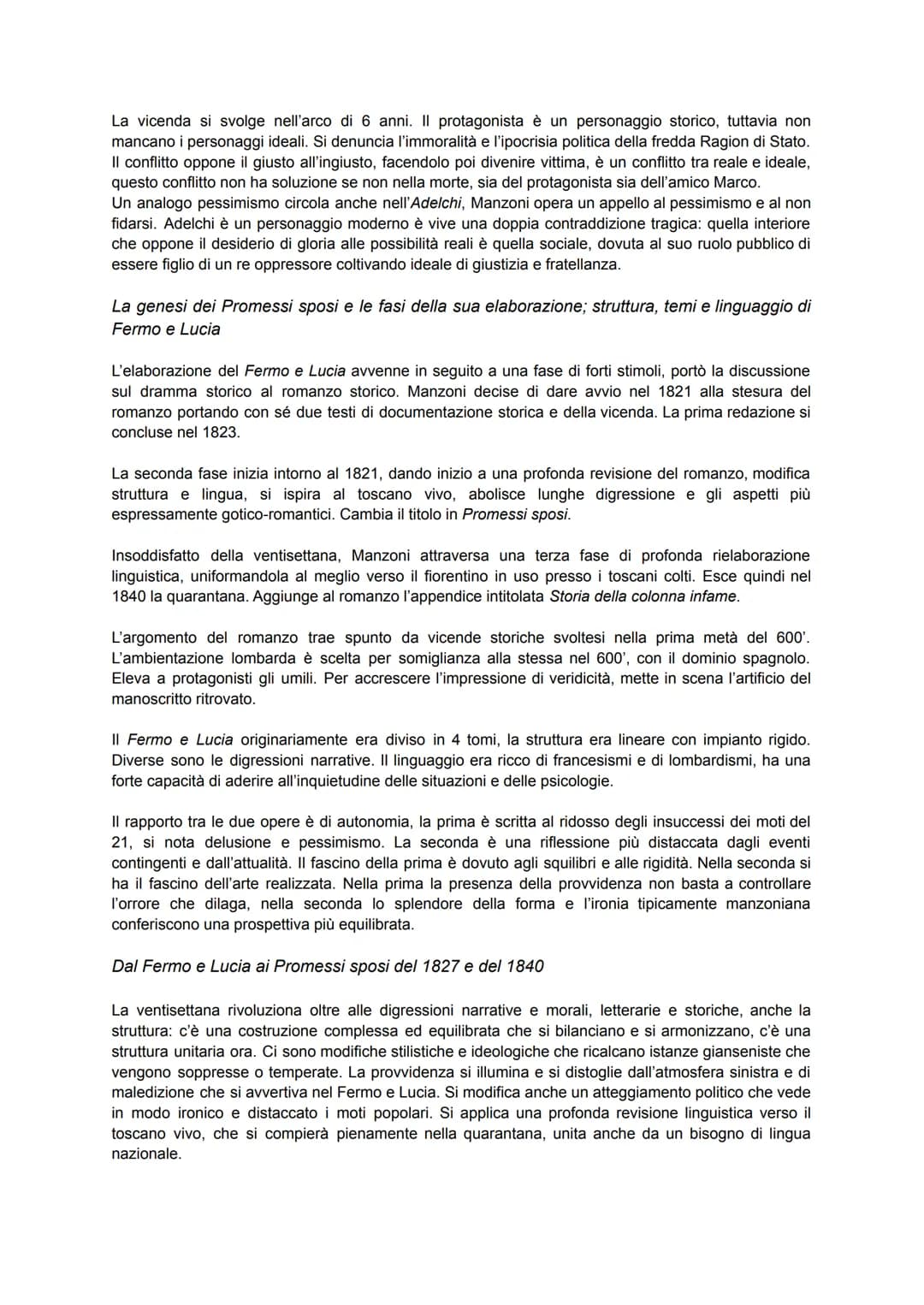 Alessandro Manzoni
Vita e opere
Manzoni si lega all'illuminismo lombardo sia a livello culturale, sia consanguineo, era nipote da parte
di m