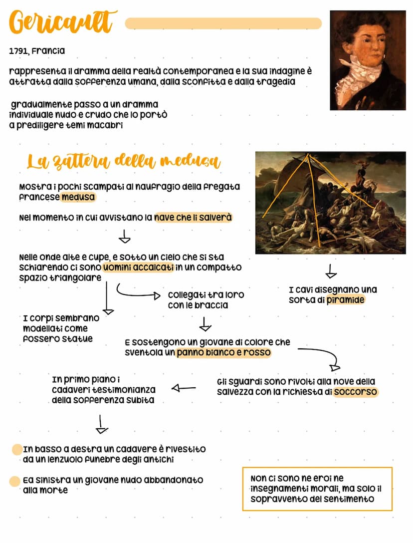 •Romanticismo
Movimento artistico che ha origine in Germania alla fine del 700
Privilegia l'espressione
del sentimento che
vince sulla ragio