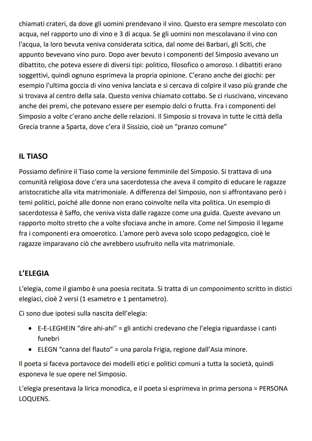 # IL MONDO GRECO DOPO ESIODO

Dopo Esiodo l'epica venne lentamente abbandonata e si passa ad un nuovo genere
letterario chiamato LIRICA, che