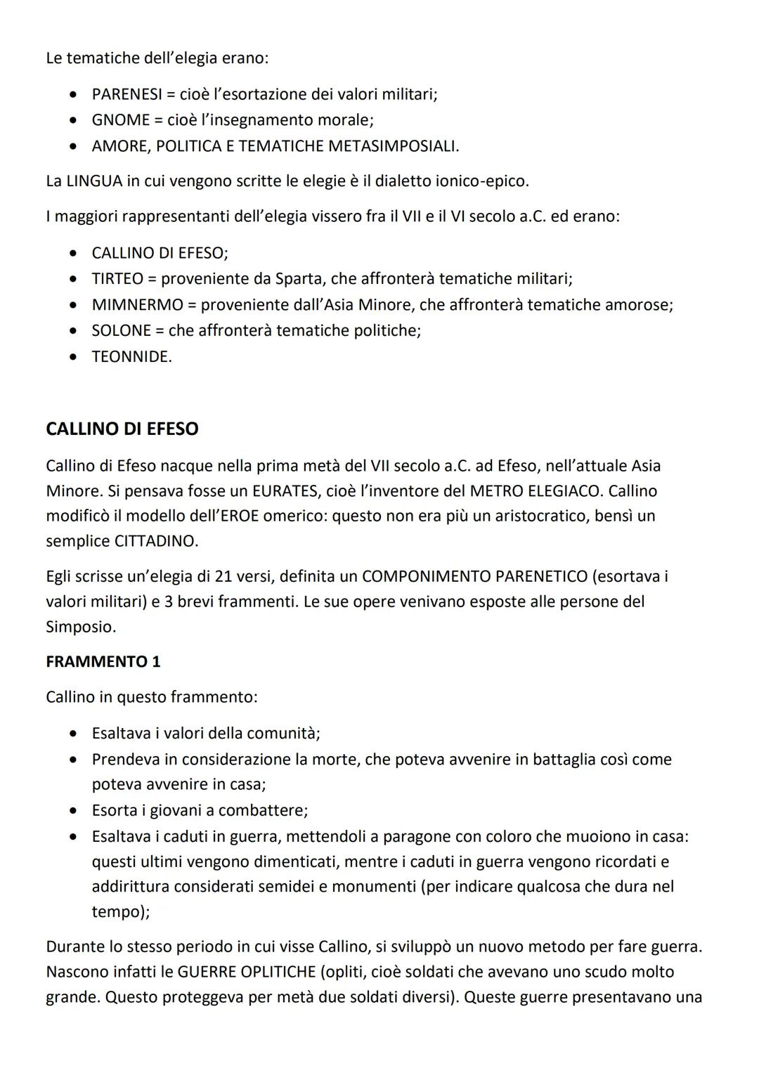 # IL MONDO GRECO DOPO ESIODO

Dopo Esiodo l'epica venne lentamente abbandonata e si passa ad un nuovo genere
letterario chiamato LIRICA, che
