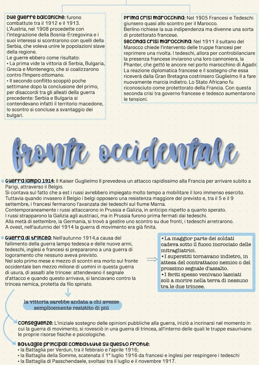 Prima Guerra Mondiale
perché "mondiale"? Vennero coinvolte persone provenienti da tutto il mondo, non solo militari ma anche civili.
Ci fu u