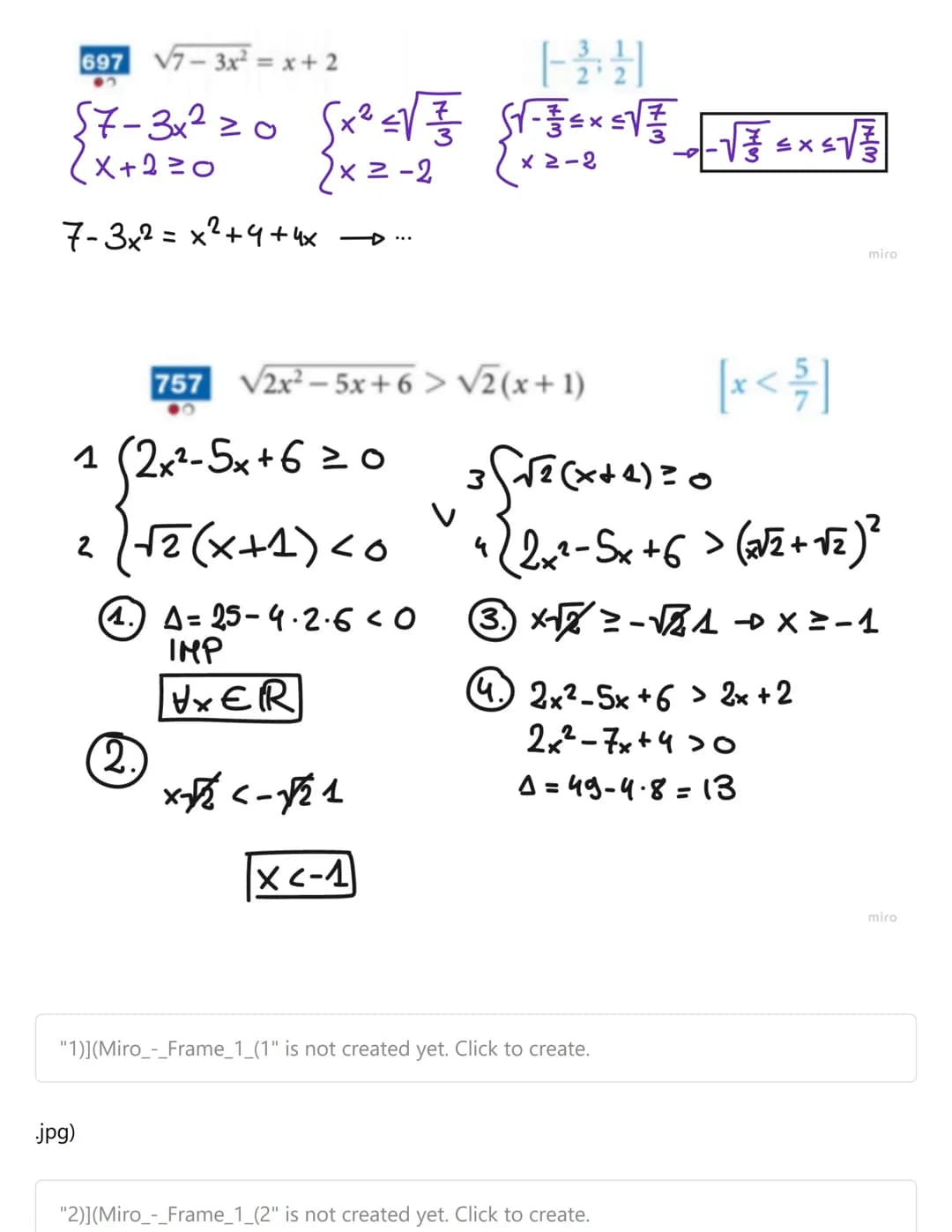 Equazioni irrazionali
Quando troviamo la forma:
A(x) = B(x)
abbiamo una radice (l'elemento irrazionale è appunto l'incognita nel radicando) 